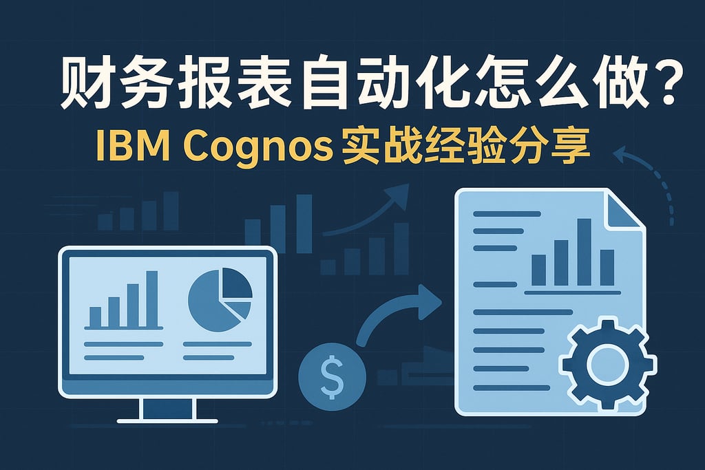 财务报表自动化怎么做？IBM Cognos实战经验分享